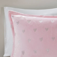 Load image into Gallery viewer, Mi Zone Rosalie Metallic Printed Plush Comforter Set - Full/Queen MZ10-0572