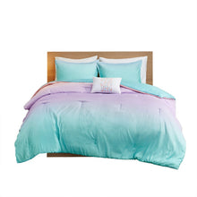 Load image into Gallery viewer, Mi Zone Glimmer Metallic Glitter Printed Reversible Comforter Set - Full/Queen MZ10-0596