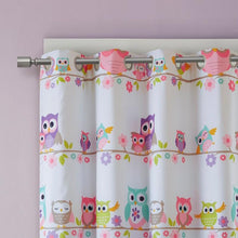 Load image into Gallery viewer, Mi Zone Kids Owl Printed Blackout Window Panel -50X84" MZK40-140 By Olliix