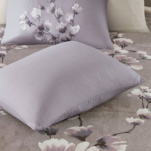 Load image into Gallery viewer, N Natori Sakura Blossom 3 Piece Cotton Sateen Printed Duvet Cover Set - King NS12-3258