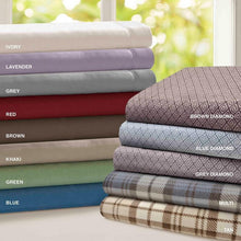 Load image into Gallery viewer, True North By Sleep Philosophy Micro Fleece Sheet Set -Twin SHET20-842 By Olliix