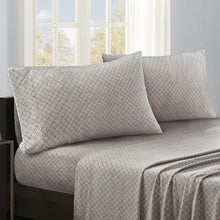 Load image into Gallery viewer, True North By Sleep Philosophy Micro Fleece Sheet Set -Twin SHET20-842 By Olliix