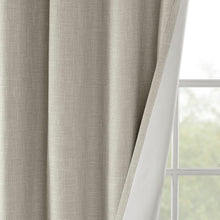 Load image into Gallery viewer, Maya Printed Heathered Blackout Window Panel (50x84) - Taupe SS40-0032 By Olliix