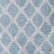 Load image into Gallery viewer, Blakesly Printed Ikat Blackout Window Panel (50x95) - Aqua SS40-0070 By Olliix