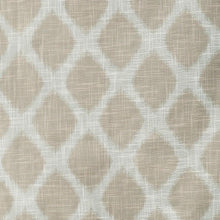 Load image into Gallery viewer, Blakesly Printed Ikat Blackout Window Panel (50x95) - Taupe SS40-0073 By Olliix
