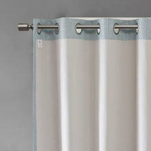 Load image into Gallery viewer, Sunsmart Maya Printed Heathered Blackout Patio Panel - 100X84" SS40-0110