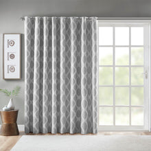 Load image into Gallery viewer, Sunsmart Blakesly Printed Ikat Blackout Patio Curtain - 100X84" SS40-0111
