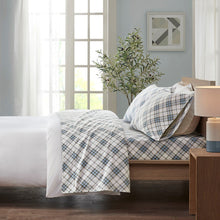 Load image into Gallery viewer, True North By Sleep Philosophy Cozy Flannel Sheet Set - Twin TN20-0081