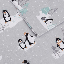 Load image into Gallery viewer, True North By Sleep Philosophy Cozy Flannel 100% Cotton Flannel Printed Sheet Set - Full TN20-0367