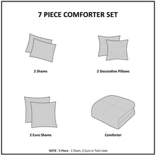 Load image into Gallery viewer, Urban Habitat Brooklyn Cotton Jacquard Comforter Set - Twin/Twin Xl UH10-2261