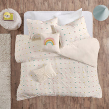 Load image into Gallery viewer, Urban Habitat Kids Callie Cotton Jacquard Pom Pom Comforter Set - Twin UHK10-0090