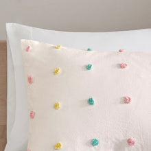 Load image into Gallery viewer, Urban Habitat Kids Callie Cotton Jacquard Pom Pom Comforter Set - Full/Queen UHK10-0091