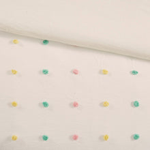 Load image into Gallery viewer, Urban Habitat Kids Callie Cotton Jacquard Pom Pom Comforter Set - Full/Queen UHK10-0091
