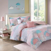 Load image into Gallery viewer, Urban Habitat Kids Cloud Cotton Printed Duvet Cover Set - Twin UHK12-0054