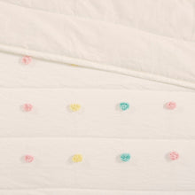Load image into Gallery viewer, Urban Habitat Kids Callie Cotton Jacquard Pom Pom Coverlet Set - Full/Queen UHK13-0093