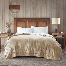 Load image into Gallery viewer, Woolrich Heated Plush To Berber Blanket - Full WR54-1748 By Olliix