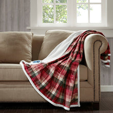 Load image into Gallery viewer, Woolrich Tasha Oversized Mink To Berber Heated Throw - 60X70" WR54-1776