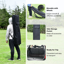 Load image into Gallery viewer, 10 x 10 Feet Pop Up Tent Slant Leg Canopy with Detachable Side Wall-Red