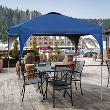 Load image into Gallery viewer, 10' x 10' Outdoor Pop-up Camping Canopy Tent with Roller Bag-Blue