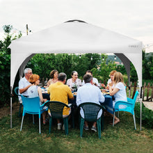 Load image into Gallery viewer, 10' x 10' Outdoor Pop-up Camping Canopy Tent with Roller Bag-White