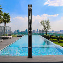 Load image into Gallery viewer, 7.2 Feet 9.3 Gallon Solar Heated Shower with Hand and Foot Tap