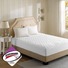 Load image into Gallery viewer, Beautyrest Heated Microfiber Mattress Pad With 3M Scotchgard BR55-0672 By Olliix