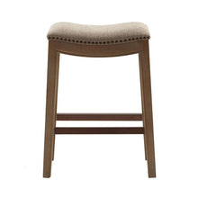 Load image into Gallery viewer, Madison Park Belfast Saddle Counter Stool Fur101-0037