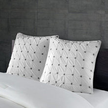 Load image into Gallery viewer, Ink Ivy Jane Embroidered Euro Sham II11-600 By Olliix