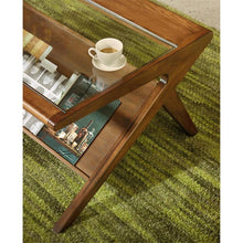 Load image into Gallery viewer, Ink Ivy Rocket Coffee Table With Tempered Glass IIF17-0045 By Olliix