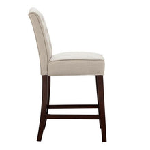 Load image into Gallery viewer, Madison Park Marian Tufted Counter Stool FPF20-0395 By Olliix