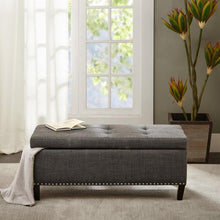 Load image into Gallery viewer, Madison Park Shandra Ii Tufted Top Storage Bench FPF18-0502 By Olliix