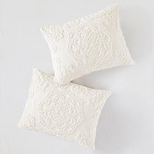 Load image into Gallery viewer, Madison Park Laetitia 3-Piece Cotton Chenille Medallion Comforter Set By Olliix