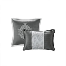 Load image into Gallery viewer, Madison Park Odette 8 Piece Jacquard Comforter Set MP10-5885 By Olliix