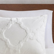 Load image into Gallery viewer, Madison Park Pacey Cotton Chenille Geometric Comforter Set MP10-5987 By Olliix