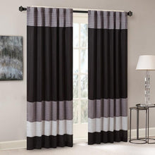 Load image into Gallery viewer, Madison Park Polyoni Pintuck Window Curtain -84" Panel MP40-2220 By Olliix