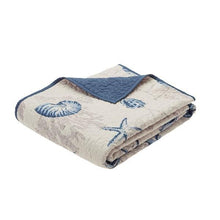Load image into Gallery viewer, Madison Park Bayside Oversized Quilted Throw MP50-1970 By Olliix