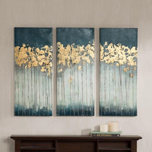 Load image into Gallery viewer, Gel Coat Canvas With Gold Foil Embellishment 3Pcs Set MP95C-0009 By Olliix
