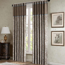 Load image into Gallery viewer, Madison Park Aubrey Jacquard Panel Pair -84" Panel WIN40-091 By Olliix