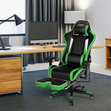 Load image into Gallery viewer, High Back Gaming Chair Adjustable Office Computer Task Chair with Footrest