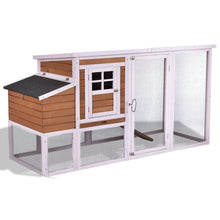 Load image into Gallery viewer, 75" Large Deluxe Wooden Chicken Coop