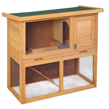 Load image into Gallery viewer, Wooden Chicken Coop Rabbit Hutch Cage