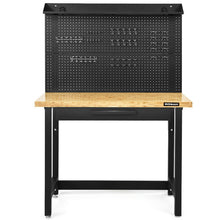 Load image into Gallery viewer, 4' Workbench with Pegboard and Organizer Drawer