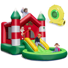Load image into Gallery viewer, Inflatable Bounce House with Blower for Kids Aged 3-10 Years