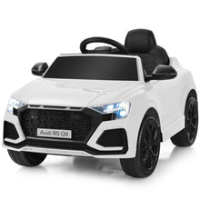 Load image into Gallery viewer, 12 V Licensed Audi Q8 Kids Cars to Drive with Remote Control-White
