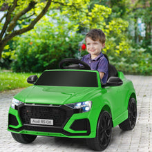 Load image into Gallery viewer, 12 V Licensed Audi Q8 Kids Cars to Drive with Remote Control-Green