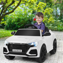 Load image into Gallery viewer, 12 V Licensed Audi Q8 Kids Cars to Drive with Remote Control-White
