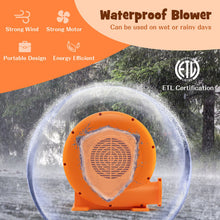 Load image into Gallery viewer, 0.5HP/0.7HP/1.0HP Air Blower for Inflatables with 25 feet Wire and GFCI Plug-1.0HP