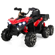 Load image into Gallery viewer, Kids Battery-Powered Ride-On Toy with 4WD-Red
