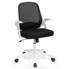 Load image into Gallery viewer, Adjustable Mesh Office Chair Rolling Computer Desk Chair with Flip-up Armrest-White