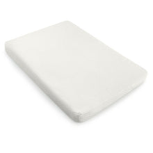 Load image into Gallery viewer, 38 x 26 Inch Dual Sided Pack N Play Baby Mattress Pad with Removable Washable Cover-White